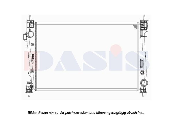 AKS DASIS Radiators, Motora dzesēšanas sistēma 010014N